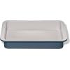 imageOXO Good Grips NonStick Pro Ceramic Coated Metal Bakeware 1Lb Loaf Pan  BiscuitStorm Blue