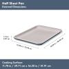 imageOXO Good Grips NonStick Pro Ceramic Coated Metal Bakeware 1Lb Loaf Pan  BiscuitStorm Blue