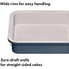 imageOXO Good Grips NonStick Pro Ceramic Coated Metal Bakeware 1Lb Loaf Pan  BiscuitStorm Blue