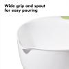 imageOXO Plastic Good Grips 3Piece Mixing Bowl Set with RedGreenBlue HandlesRedGreenBlue