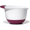 imageOXO Plastic Good Grips 3Piece Mixing Bowl Set with RedGreenBlue HandlesRedGreenBlue