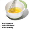 imageOXO Plastic Good Grips 3Piece Mixing Bowl Set with RedGreenBlue HandlesRedGreenBlue