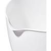 imageOXO Plastic Good Grips 3Piece Mixing Bowl Set with RedGreenBlue HandlesWhiteBlack