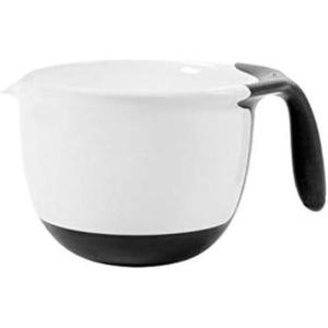 imageOXO Good Grips 4Qt Batter Mixing Bow with Lid White2QT