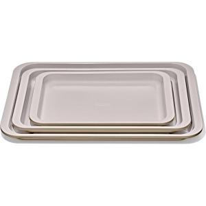 imageOXO Good Grips NonStick Pro Ceramic Coated Metal Bakeware 1Lb Loaf Pan  BiscuitBiscuit