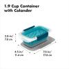 imageOXO GG PREP AND GO 33 CUP CONTAINER19 Cup Container with Colander