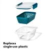 imageOXO GG PREP AND GO 33 CUP CONTAINER19 Cup Container with Colander
