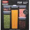 imageOXO Good Grips 5Piece POP Container Set5 Piece Set Pack of 2