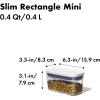 imageOXO Good Grips POP Container  Rectangle Medium 27 Qt04 Qt  Rectangle  Baking Soda