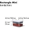 imageOXO Good Grips POP Container  Rectangle Medium 27 Qt06 Qt  Rectangle  Tea