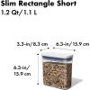 imageOXO Good Grips POP Container  Rectangle Medium 27 Qt12 Qt  Rectangle  Pasta