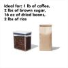 imageOXO Good Grips POP Container  Rectangle Medium 27 Qt17 Qt  Rectangle  Coffee