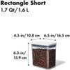 imageOXO Good Grips POP Container  Rectangle Medium 27 Qt17 Qt  Rectangle  Coffee
