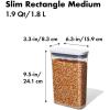 imageOXO Good Grips POP Container  Rectangle Medium 27 Qt19 Qt  Rectangle  Granola