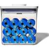 imageOXO Good Grips Pet POP Container  60 Qt57 L with Half Scoop Ideal for up to 65lbs of Dog Food or 45lbs of Cat Food Airtight Dog and Cat Food Storage Container BPA Free ClearPet POP 28 Qt