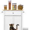 imageOXO Good Grips Pet POP Container  60 Qt57 L with Half Scoop Ideal for up to 65lbs of Dog Food or 45lbs of Cat Food Airtight Dog and Cat Food Storage Container BPA Free ClearPet POP 45 Qt