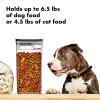imageOXO Good Grips Pet POP Container  60 Qt57 L with Half Scoop Ideal for up to 65lbs of Dog Food or 45lbs of Cat Food Airtight Dog and Cat Food Storage Container BPA Free ClearPet POP 60 Qt