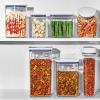imageOXO Good Grips Pet POP Container  60 Qt57 L with Half Scoop Ideal for up to 65lbs of Dog Food or 45lbs of Cat Food Airtight Dog and Cat Food Storage Container BPA Free ClearPet POP 44 Qt