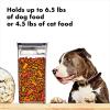 imageOXO Good Grips Pet POP Container  60 Qt57 L with Half Scoop Ideal for up to 65lbs of Dog Food or 45lbs of Cat Food Airtight Dog and Cat Food Storage Container BPA Free ClearPet POP 60 Qt Pack of 4