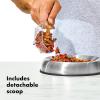 imageOXO Good Grips Pet POP Container  60 Qt57 L with Half Scoop Ideal for up to 65lbs of Dog Food or 45lbs of Cat Food Airtight Dog and Cat Food Storage Container BPA Free ClearPet POP 44 Qt