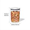 imageOXO Good Grips Pet POP Container  60 Qt57 L with Half Scoop Ideal for up to 65lbs of Dog Food or 45lbs of Cat Food Airtight Dog and Cat Food Storage Container BPA Free ClearPet POP 33 Qt