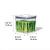 imageOXO Good Grips Pet POP Container  60 Qt57 L with Half Scoop Ideal for up to 65lbs of Dog Food or 45lbs of Cat Food Airtight Dog and Cat Food Storage Container BPA Free ClearPet POP 28 Qt Pack of 8