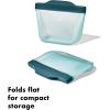 imageOXO Good Grips Silicone Reusable Bag  StandUp Snack 12 oz  LagoonLagoon