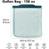 imageOXO Good Grips Silicone Reusable Bag  StandUp Snack 12 oz  LagoonLagoon