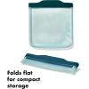 imageOXO Good Grips Silicone Reusable Bag  StandUp Snack 12 oz  LagoonLagoon