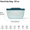 imageOXO Good Grips Silicone Reusable Bag  StandUp Snack 12 oz  LagoonLagoon