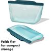 imageOXO Good Grips Silicone Reusable Bag  StandUp Snack 12 oz  LagoonLagoon