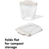 imageOXO Good Grips Silicone Reusable Bag  StandUp Snack 12 oz  LagoonOat