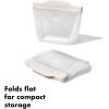 imageOXO Good Grips Silicone Reusable Bag  StandUp Snack 12 oz  LagoonOat