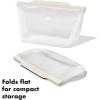 imageOXO Good Grips Silicone Reusable Bag  StandUp Snack 12 oz  LagoonOat