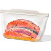 imageOXO Good Grips Silicone Reusable Bag  StandUp Snack 12 oz  LagoonOat
