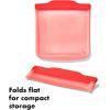 imageOXO Good Grips Silicone Reusable Bag  StandUp Snack 12 oz  LagoonWatermelon