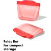 imageOXO Good Grips Silicone Reusable Bag  StandUp Snack 12 oz  LagoonWatermelon