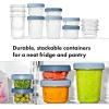 imageOXO Good Grips Twist ampamp Stack Container  32 oz  2 Pack12 Piece Set