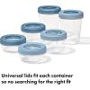 imageOXO Good Grips Twist ampamp Stack Container  32 oz  2 Pack32 oz