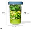imageOXO Good Grips Twist ampamp Stack Container  32 oz  2 Pack40 oz
