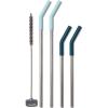 imageOXO Good Grips Collapsible Straw with Case5Piece Reusable Straw Set