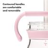 imageOXO Tot Transitions Straw Cup with Removable Handles  6 oz  BlossomBlossom