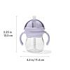imageOXO Tot Transitions Straw Cup with Removable Handles  6 oz  BlossomLilac