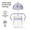 imageOXO Tot Transitions Straw Cup with Removable Handles  6 oz  BlossomLilac