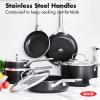 imageOXO Good Grips Hard Anodized PFOAFree Nonstick 12quot Frying Pan Skillet BlackBlack