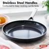 imageOXO Good Grips Hard Anodized PFOAFree Nonstick 12quot Frying Pan Skillet BlackBlack