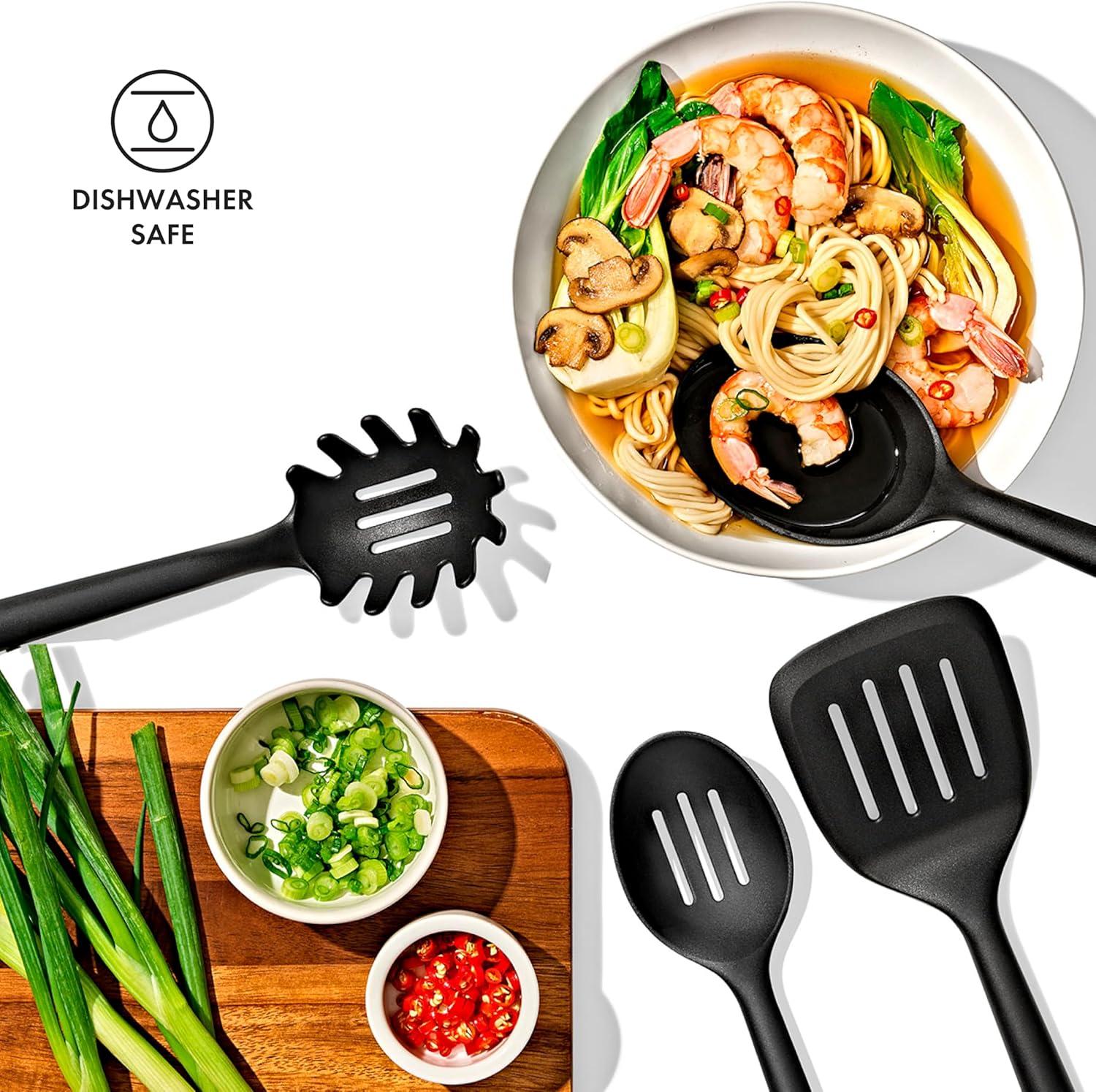 imageOXO Good Grips 4Piece Nylon Tool Set 23 Black4 Piece