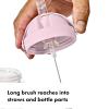 imageOXO Tot Cleaning Set for Straw ampamp Sippy Cup  Pebble