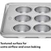 imageOXO Good Grips Nonstick Pro Clear Coated Half Sheet Pan12 Cup Muffin