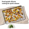 imageOXO Good Grips Nonstick Pro Clear Coated Half Sheet PanQuarter Sheet